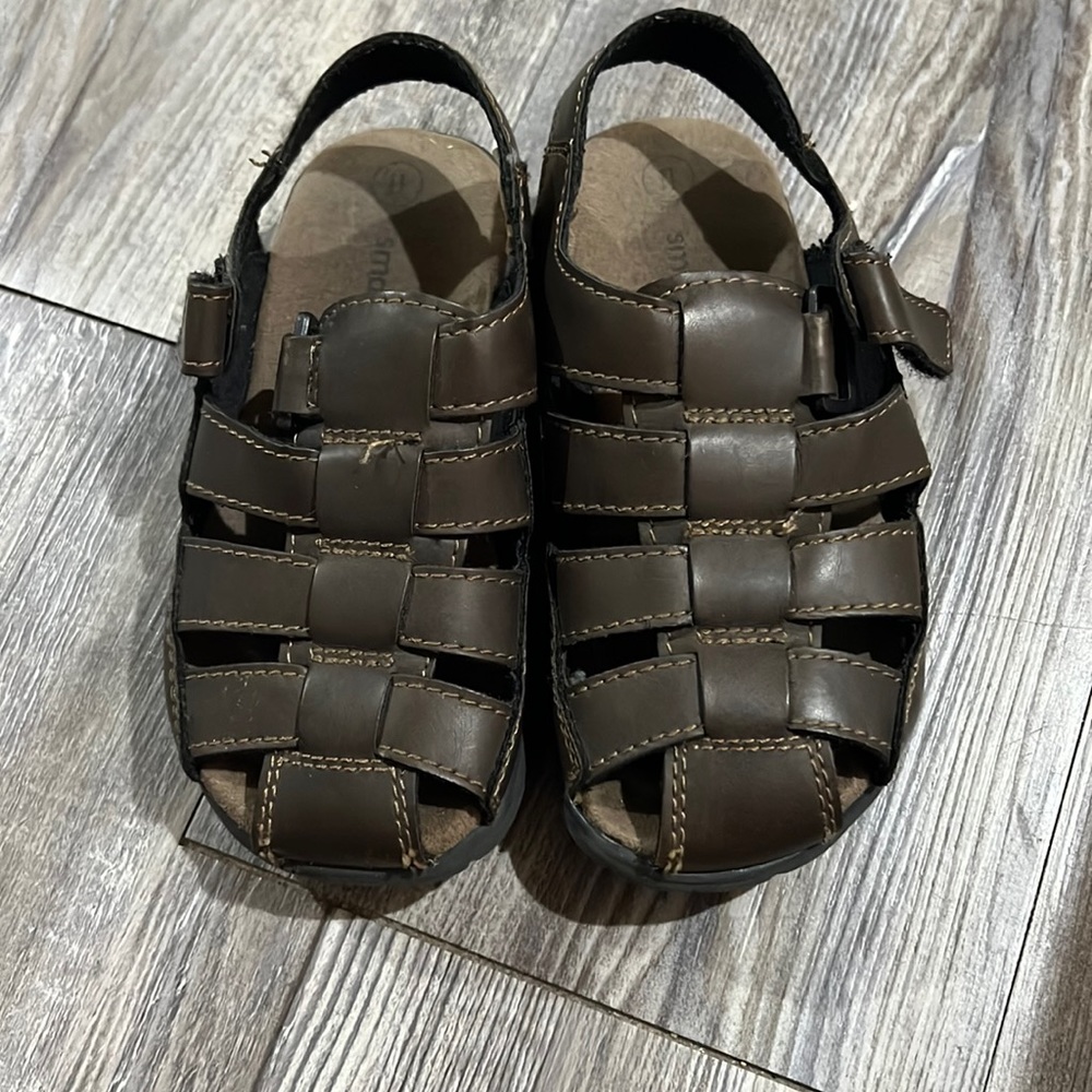 Smart Fit Brown Sandals toddler size 11